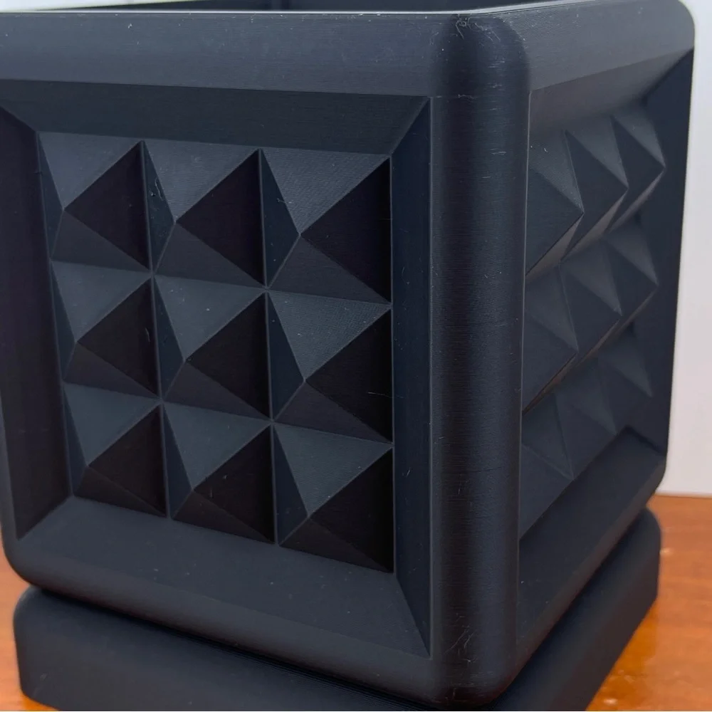 The Nova Square Planter, Flower Pot with Drainage Tray